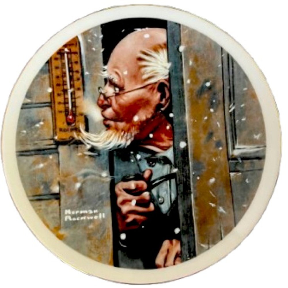 Norman Rockwell Mini Collector Plate | 1970s | Japan Fine Porcelain 👨‍🎨